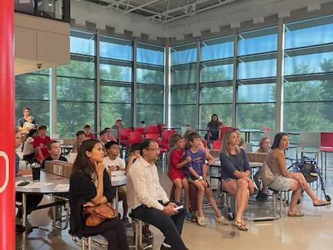 All of the parents, kids and mentors watching the 2024-25 Submerged video. 